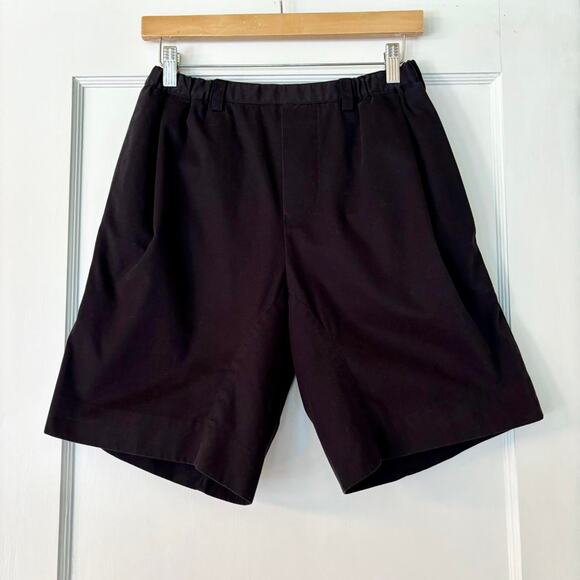 Stephan Schneider Black Cotton Pull On Shorts — Size 4 or Small - Picture 1 of 3